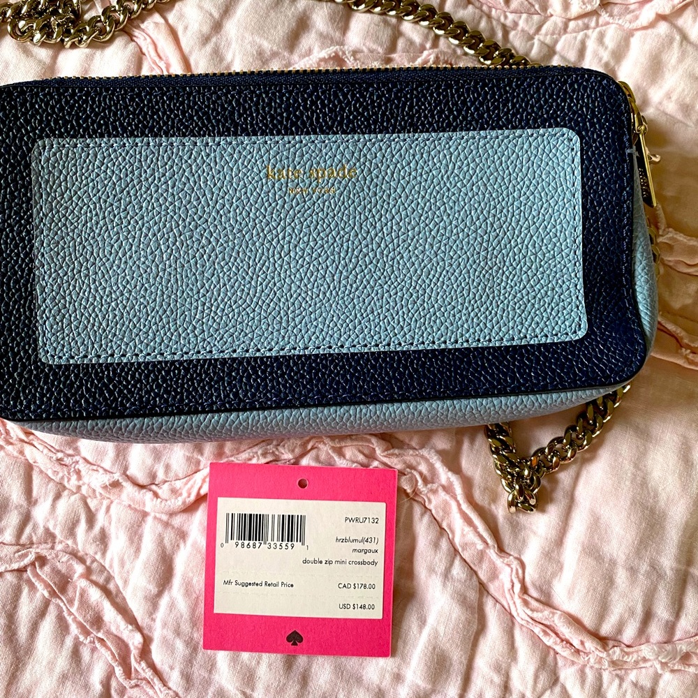 Kate Spade Margaux Double Zip Mini Crossbody